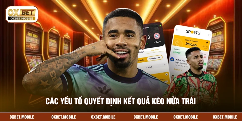 Các yếu tố quyết định kết quả kèo nửa trái